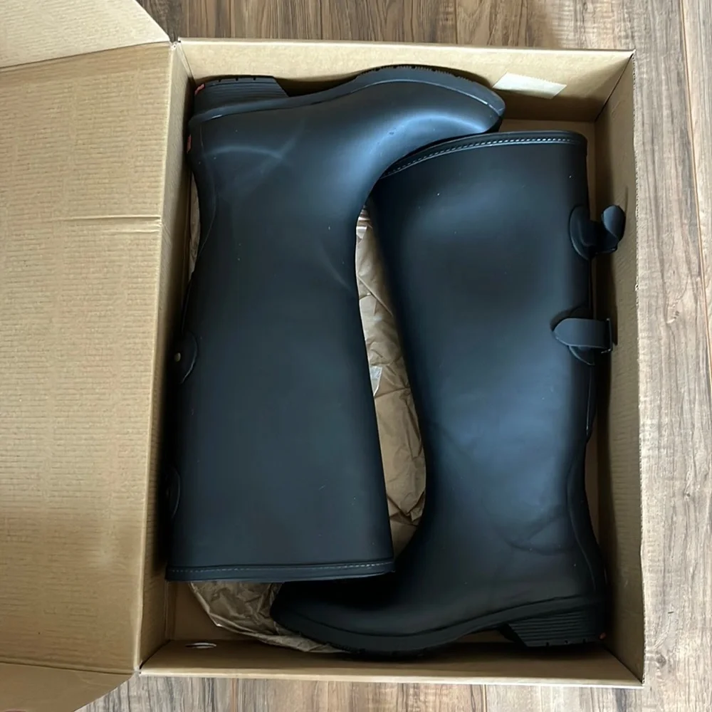 Black Chooka rainboots - Picture 3 of 8